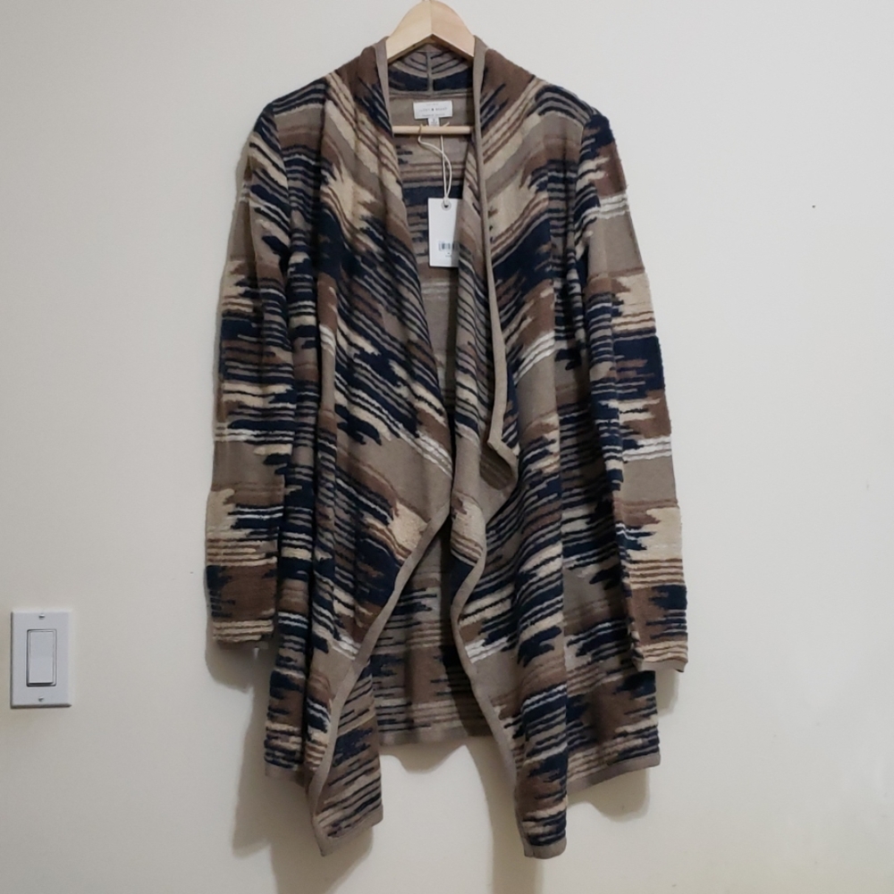 Lucky Brand Pattern Cardigan